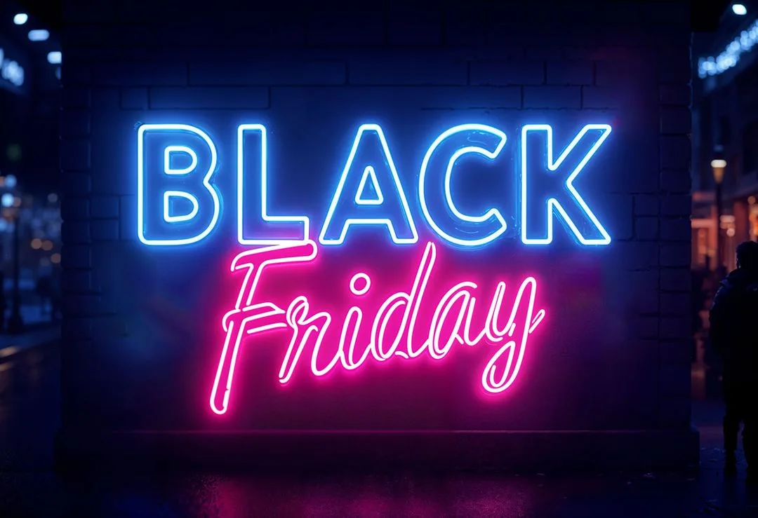 Black Friday neon sign